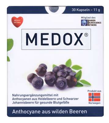 Sie sehen eine Packung Medox, Produktbild: 03 Medox, A-Nr.: 5415697 - 03