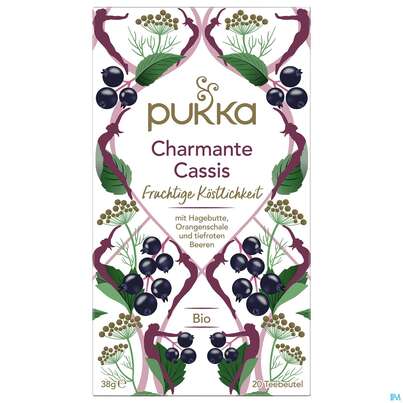 Bio Pukka Charmante Cassis 20 Filterbeutel, A-Nr.: 4407891 - 01