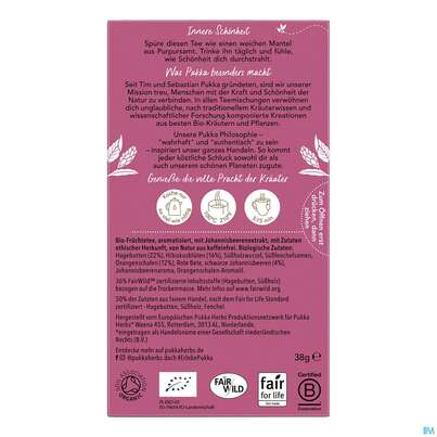 Bio Pukka Charmante Cassis 20 Filterbeutel, A-Nr.: 4407891 - 06