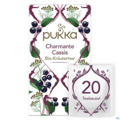 Bio Pukka Charmante Cassis 20 Filterbeutel, A-Nr.: 4407891 - 09