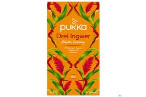 Bio Pukka Drei Ingwer 20 Filterbeutel, A-Nr.: 4407750 - 01