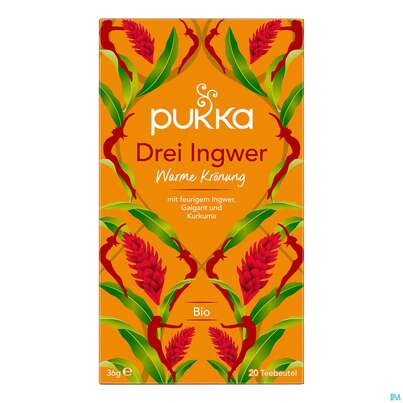 Bio Pukka Drei Ingwer 20 Filterbeutel, A-Nr.: 4407750 - 02