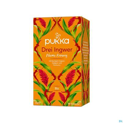 Bio Pukka Drei Ingwer 20 Filterbeutel, A-Nr.: 4407750 - 03