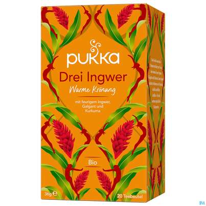 Bio Pukka Drei Ingwer 20 Filterbeutel, A-Nr.: 4407750 - 04