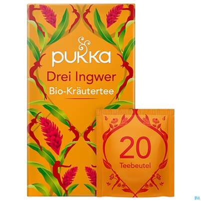 Bio Pukka Drei Ingwer 20 Filterbeutel, A-Nr.: 4407750 - 07