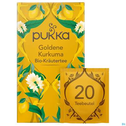 Bio Pukka Goldene Kurkuma 20 Filterbeutel, A-Nr.: 4512889 - 05