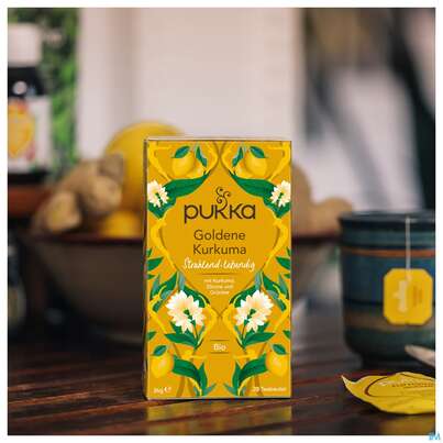 Bio Pukka Goldene Kurkuma 20 Filterbeutel, A-Nr.: 4512889 - 08