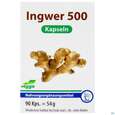 Ingwer Kapseln 500mg 90st, A-Nr.: 3996543 - 01