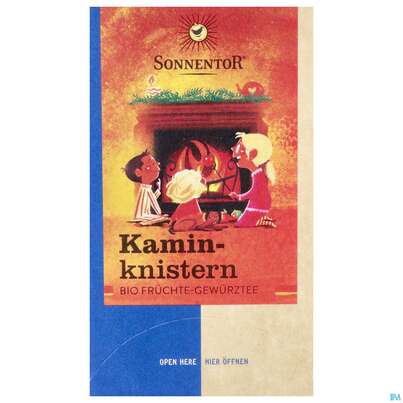 Sonnentor Fruechte-/gewuerz Tee Kaminknistern Bio 02304 18st, A-Nr.: 4039387 - 01