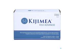 Sie sehen eine Packung Kijimea Kapseln K53/advance 84st, Produktbild: 01 Kijimea Kapseln K53/advance 84st, A-Nr.: 5718110 - 01