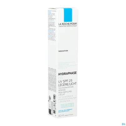 Sie sehen eine Packung La Roche Posay Hydraphase/ha Feuchtigkeitscreme Uv Leicht 40ml, Produktbild: 03 La Roche Posay Hydraphase/ha Feuchtigkeitscreme Uv Leicht 40ml, A-Nr.: 5716016 - 03