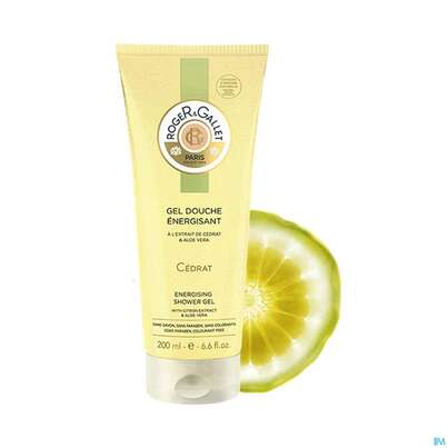 Sie sehen eine Packung Roger&gallet CÉdrat Duschgel 200ml, Produktbild: 08 Roger&gallet CÉdrat Duschgel 200ml, A-Nr.: 5669765 - 08