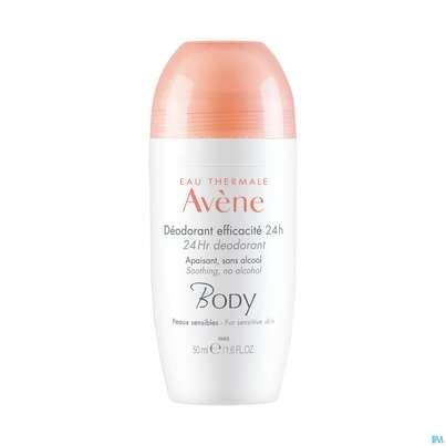 Sie sehen eine Packung Avene Body Deo Roll-on Neu 50ml, Produktbild: 04 Avene Body Deo Roll-on Neu 50ml, A-Nr.: 5744923 - 04