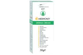 Sie sehen eine Packung Medihoney® Derma Cream, Produktbild: 01 Medihoney® Derma Cream, A-Nr.: 3215764 - 01