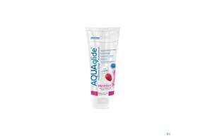 Sie sehen eine Packung Aquaglide Himbeer 100ml, Produktbild: 01 Aquaglide Himbeer 100ml, A-Nr.: 3432208 - 01