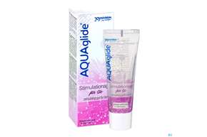 Sie sehen eine Packung Aquaglide Stimulationsgel 25ml, Produktbild: 01 Aquaglide Stimulationsgel 25ml, A-Nr.: 5133473 - 01