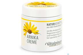 Sie sehen eine Packung Arnika Creme Naturkosmetik 100ml, Produktbild: 01 Arnika Creme Naturkosmetik 100ml, A-Nr.: 5715927 - 01