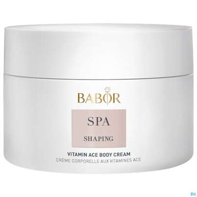 Sie sehen eine Packung Babor Spa Shaping Vitamin Ace Body Cream 40066 200ml, Produktbild: 02 Babor Spa Shaping Vitamin Ace Body Cream 40066 200ml, A-Nr.: 5579832 - 02
