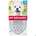 Sie sehen eine Packung Advantix Spot On F Hunde lösung Z.auftropfen Auf Die Haut Ueber 4-10kg 1,0ml 4st, Produktbild: 01 Advantix Spot On F Hunde lösung Z.auftropfen Auf Die Haut Ueber 4-10kg 1,0ml 4st, A-Nr.: 2454366 - 01