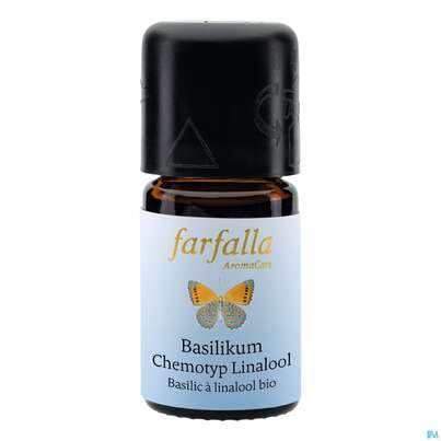 Aetherische Oele Farfalla Bio Grand Cru Basilikum Linalool 5ml, A-Nr.: 4866392 - 01