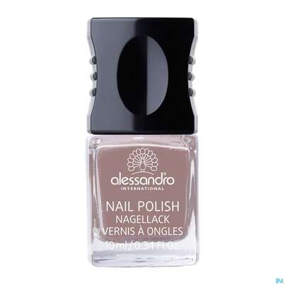 Sie sehen eine Packung Alessandro Nagellack 197 Velvet Taupe 10ml, Produktbild: 03 Alessandro Nagellack 197 Velvet Taupe 10ml, A-Nr.: 4626357 - 03