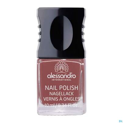 Sie sehen eine Packung Alessandro Nagellack 910 Rosy Wind 10ml, Produktbild: 03 Alessandro Nagellack 910 Rosy Wind 10ml, A-Nr.: 4626386 - 03