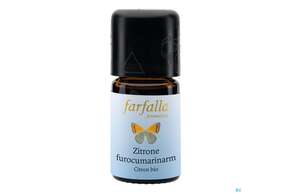 Aetherische Oele Farfalla/bio Zitrone Furocumarinarm 5ml, A-Nr.: 4908541 - 01