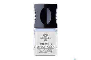 Sie sehen eine Packung Alessandro Nagellack Pro White Lack 10ml, Produktbild: 01 Alessandro Nagellack Pro White Lack 10ml, A-Nr.: 5178122 - 01