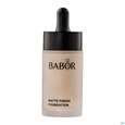 Sie sehen eine Packung Babor Foundation Matte Finish 01 64510 30ml, Produktbild: 02 Babor Foundation Matte Finish 01 64510 30ml, A-Nr.: 5580686 - 02