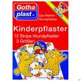 KINDERPFLASTER GOTHAPL STRIPS 3GR 12ST, A-Nr.: 2418293 - 01