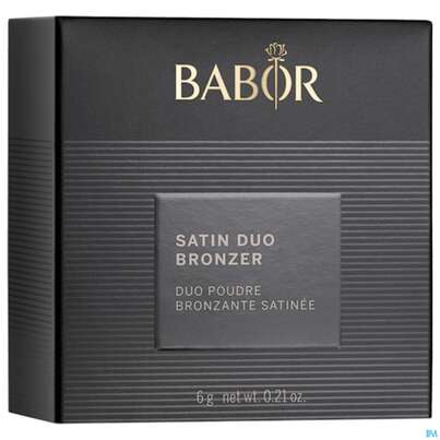 Sie sehen eine Packung Babor Satin Duo Bronzer 60470 6g, Produktbild: 01 Babor Satin Duo Bronzer 60470 6g, A-Nr.: 5581102 - 01
