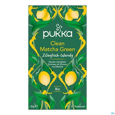 Bio Pukka Clean Matcha Green 20 Filterbeutel, A-Nr.: 4407827 - 01