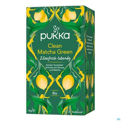 Bio Pukka Clean Matcha Green 20 Filterbeutel, A-Nr.: 4407827 - 02