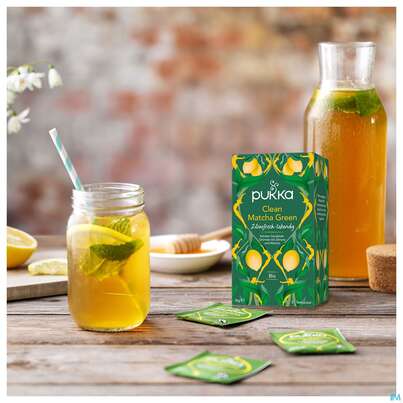 Bio Pukka Clean Matcha Green 20 Filterbeutel, A-Nr.: 4407827 - 08