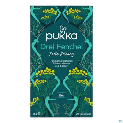 Bio Pukka Drei Fenchel 20 Filterbeutel, A-Nr.: 4407767 - 01