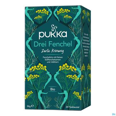 Bio Pukka Drei Fenchel 20 Filterbeutel, A-Nr.: 4407767 - 02