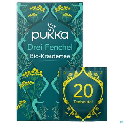 Bio Pukka Drei Fenchel 20 Filterbeutel, A-Nr.: 4407767 - 06