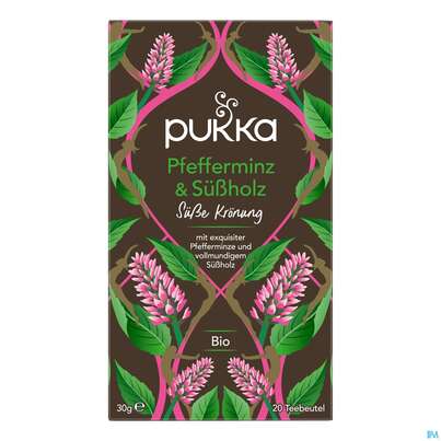 Bio Pukka Pfefferminz &amp; Süßholz 20 Filterbeutel, A-Nr.: 4407715 - 01