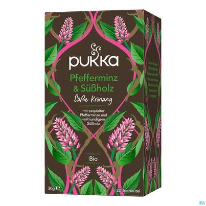 Bio Pukka Pfefferminz &amp; Süßholz 20 Filterbeutel, A-Nr.: 4407715 - 02