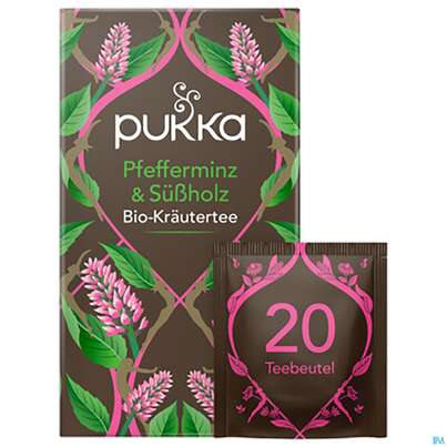 Bio Pukka Pfefferminz &amp; Süßholz 20 Filterbeutel, A-Nr.: 4407715 - 05