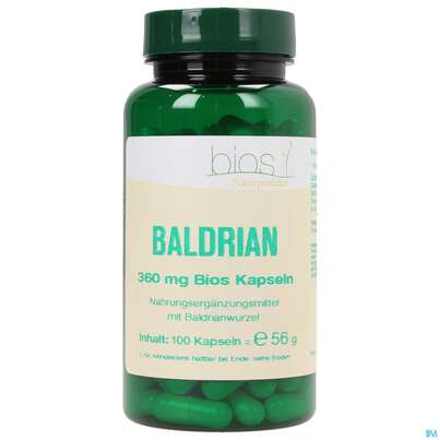 Bios Baldrian 360mg 100 Kapseln, A-Nr.: 3999116 - 02