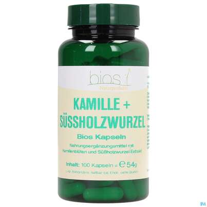 Bios Kamillen + Süssholzwurzel 100 Kapseln, A-Nr.: 3891755 - 01