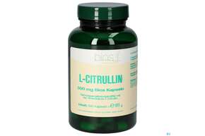 Sie sehen eine Packung Bios l Citrullin 500mg 100 Kapseln, Produktbild: 01 Bios l Citrullin 500mg 100 Kapseln, A-Nr.: 4103470 - 01