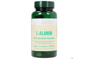 Sie sehen eine Packung Bios l-alanin 100 Kapseln, Produktbild: 01 Bios l-alanin 100 Kapseln, A-Nr.: 3891927 - 01