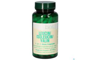 Sie sehen eine Packung Bios Leucin/isoleucin/valin 100 Kapseln, Produktbild: 01 Bios Leucin/isoleucin/valin 100 Kapseln, A-Nr.: 4247105 - 01