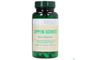 Sie sehen eine Packung Bios Lippen-schutz 100 Kapseln, Produktbild: 01 Bios Lippen-schutz 100 Kapseln, A-Nr.: 4185746 - 01