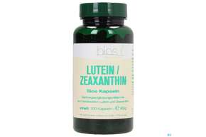 Sie sehen eine Packung Bios Lutein / Zeaxanthin 100 Kapseln, Produktbild: 01 Bios Lutein / Zeaxanthin 100 Kapseln, A-Nr.: 3892393 - 01