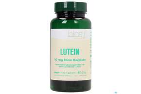 Sie sehen eine Packung Bios Lutein 10mg 100 Kapseln, Produktbild: 01 Bios Lutein 10mg 100 Kapseln, A-Nr.: 3892358 - 01