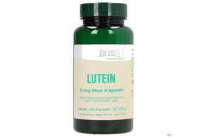 Sie sehen eine Packung Bios Lutein 6mg 100 Kapseln, Produktbild: 01 Bios Lutein 6mg 100 Kapseln, A-Nr.: 3892341 - 01