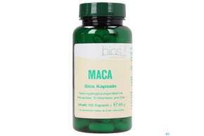 Sie sehen eine Packung Bios Maca 100 Kapseln, Produktbild: 01 Bios Maca 100 Kapseln, A-Nr.: 3892418 - 01